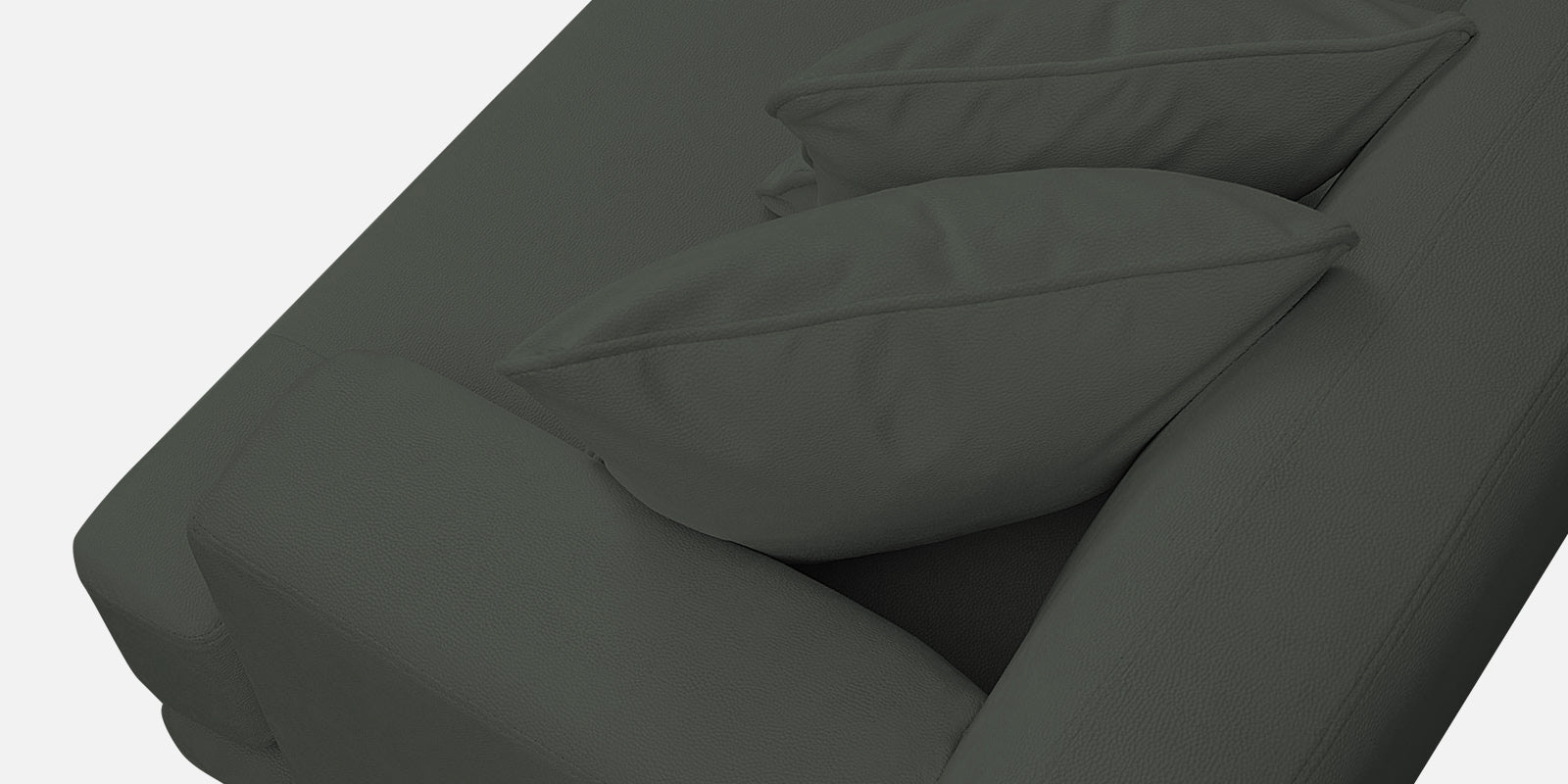 Woody Fabric 2 Seater Sofa In I-Land Green Colour - Febonic Living