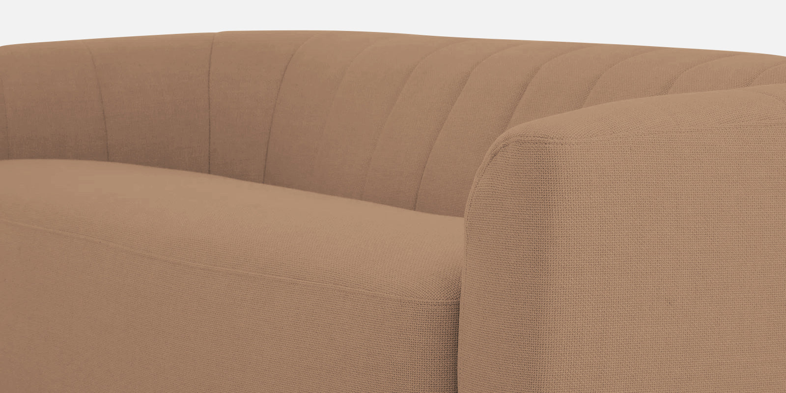 Mara Fabric 3 Seater Sofa In Cosmic Beige Colour