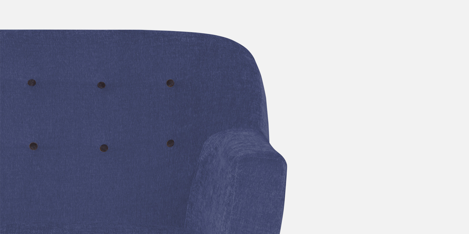 German Fabric 3 Seater Sofa in Slate Blue Colour