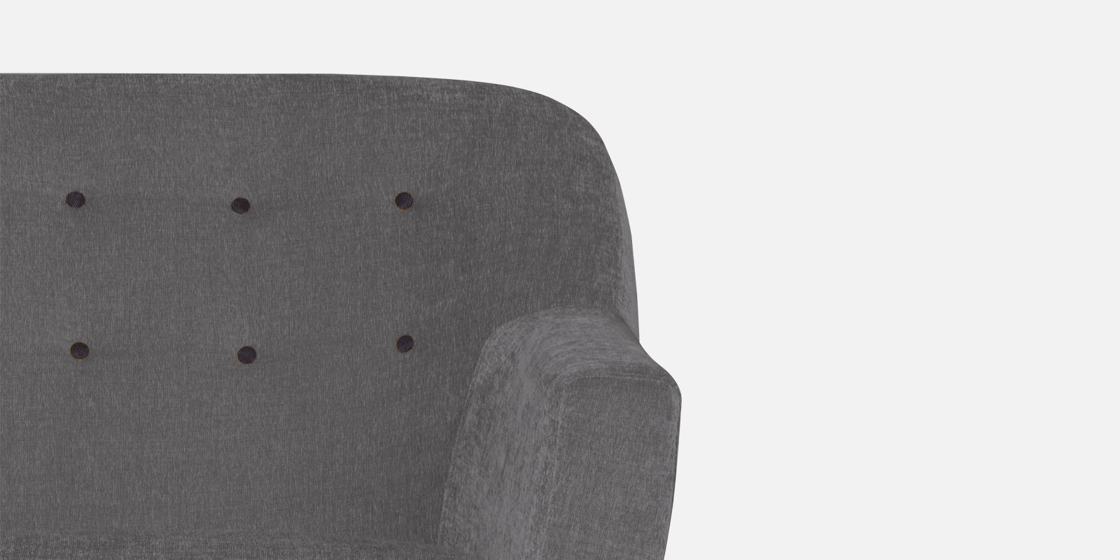 German Fabric 2 Seater Sofa in sudo grey Colour