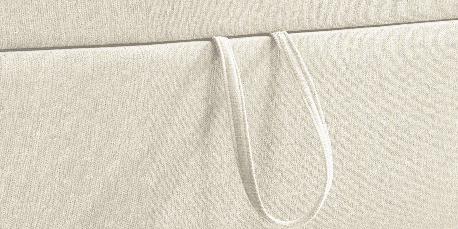 Kara Fabric 3 Seater Pull Out Sofa Cum Bed In Ivory Cream Colour - Febonic Living