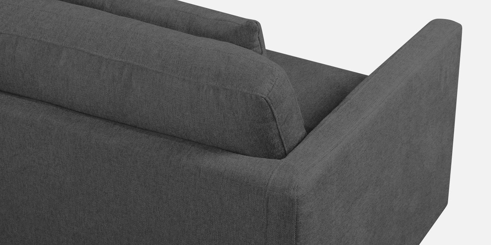 Kera Fabric 2 Seater Sofa In Charcoal Grey Colour - Febonic Living