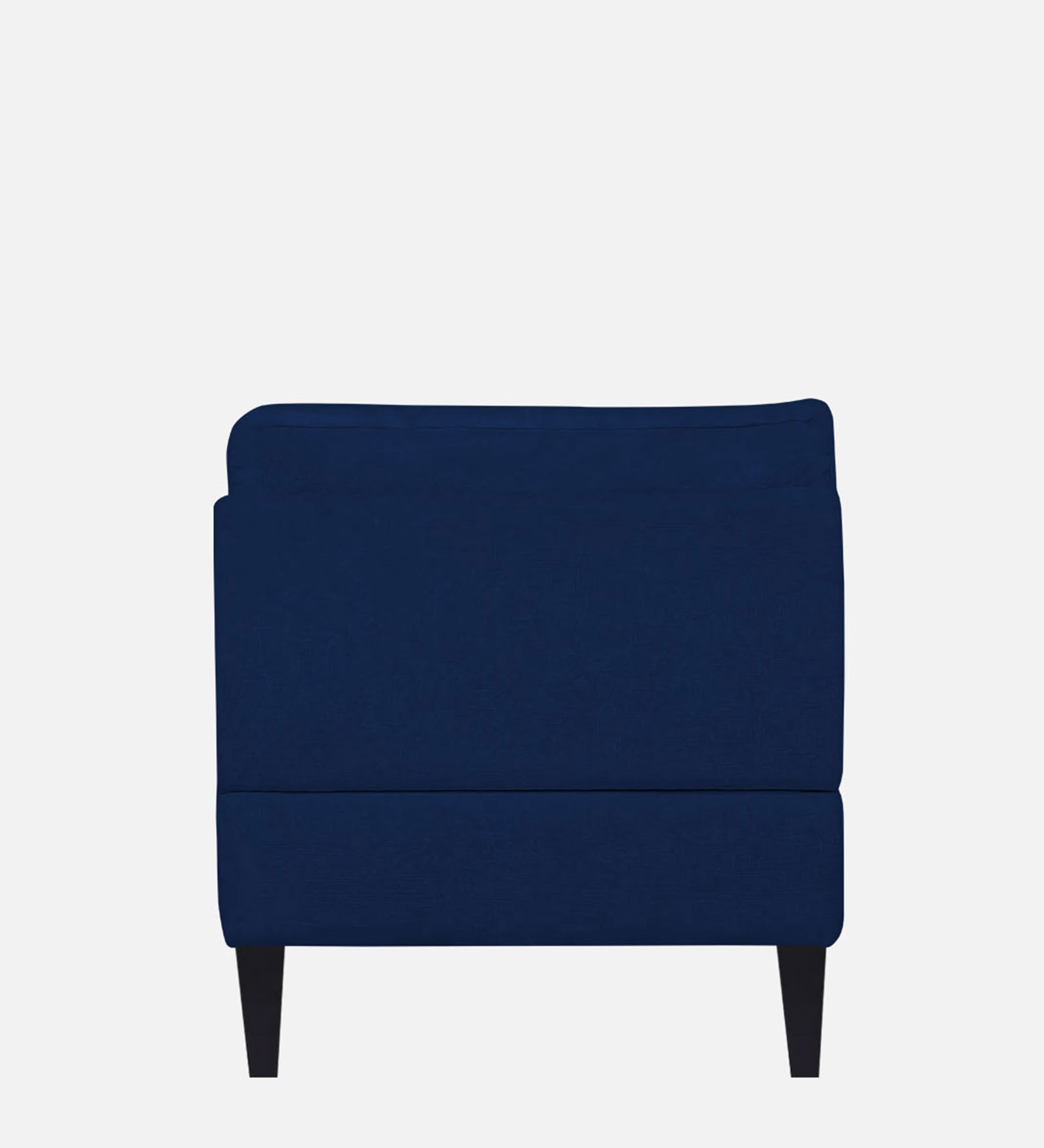 Nadia Fabric Armless Chaise Lounger In Royal blue Colour - Febonic Living