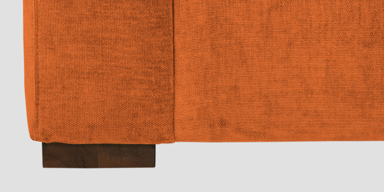 Dara Fabric 2 Seater Sofa In Vivid Orange Colour - Febonic Living