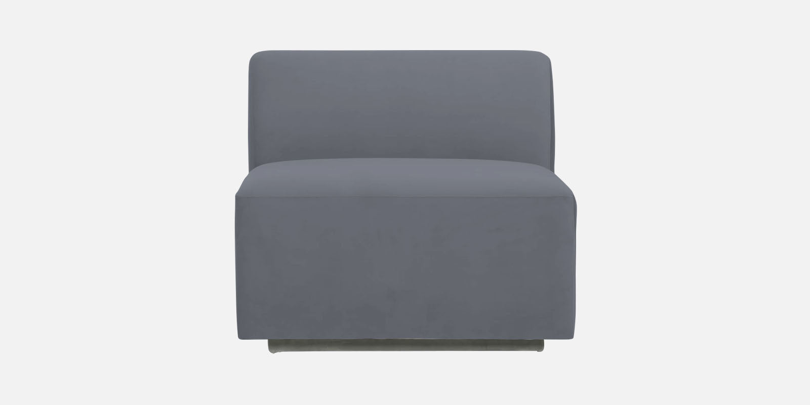 Bufa Velvet 3 Seater Sofa in Pubble Grey Colour