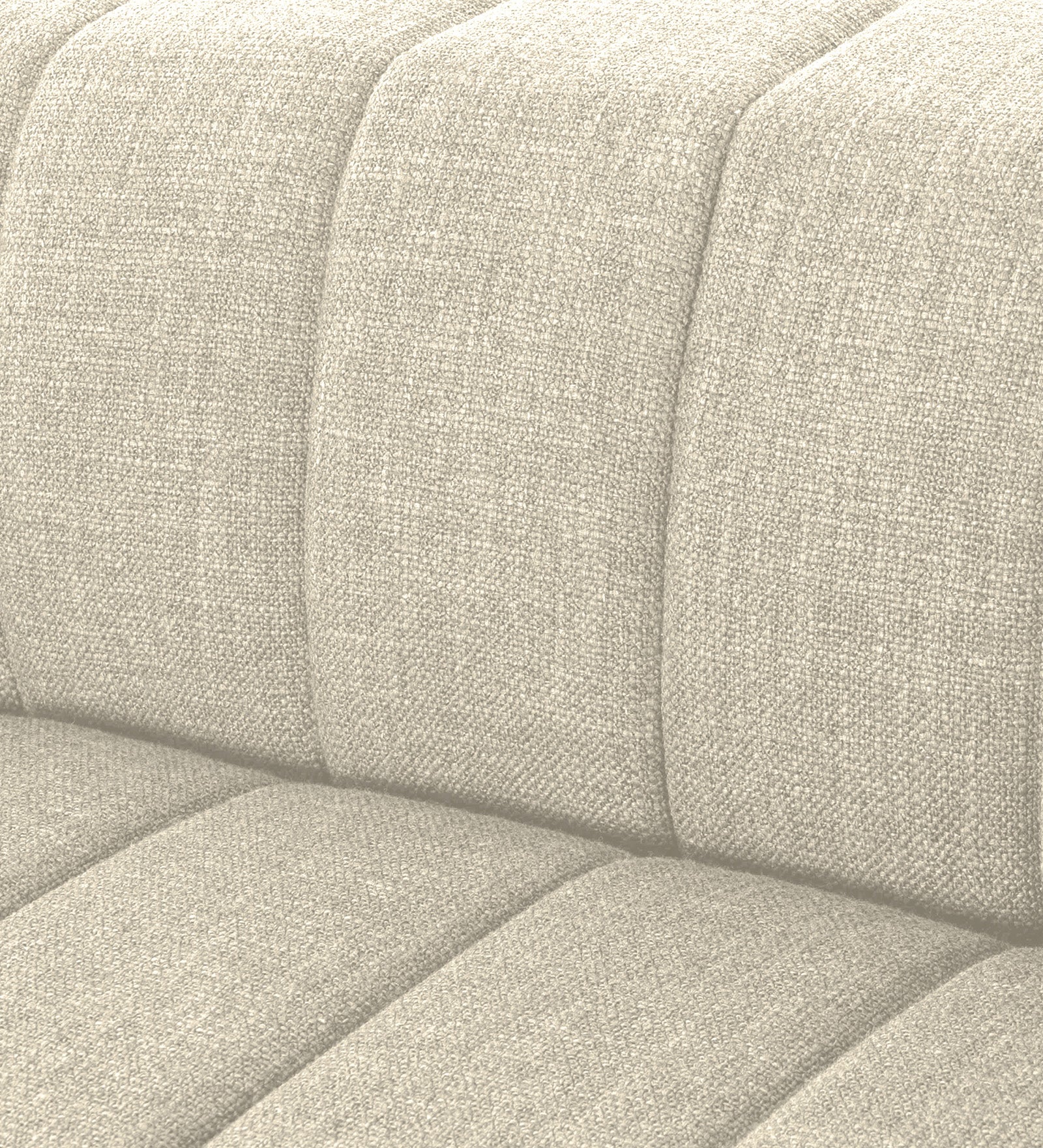 Lara Fabric 1 Seater Sofa In Ivory Beige Colour - Febonic Living