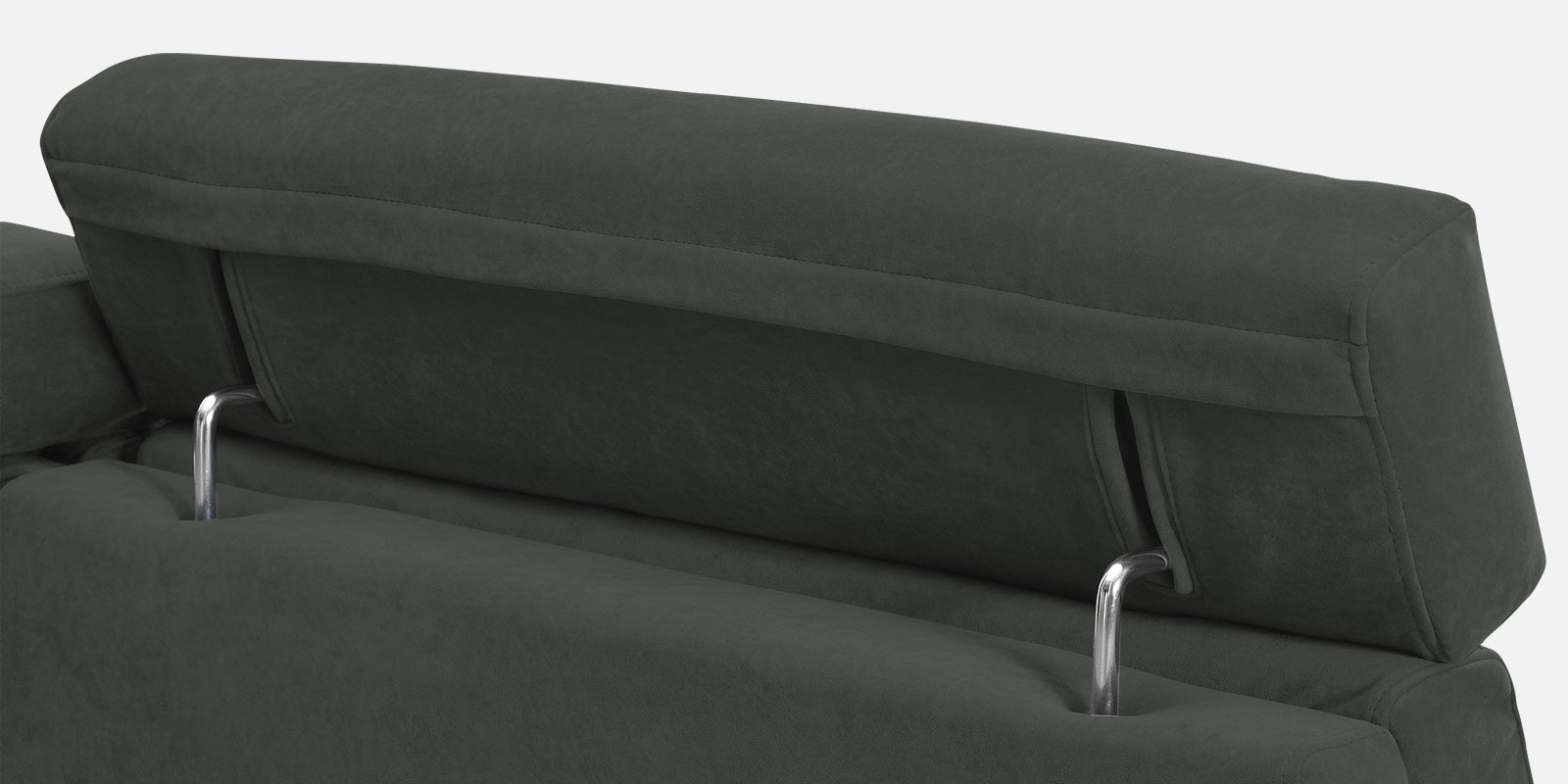 Hiro Fabric 2 Seater Sofa In I-Land Green Colour - Febonic Living