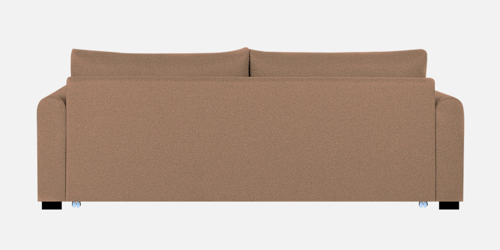 Sigma Fabric 3 Seater Pull Out Sofa Cum Bed In Cosmic Beige Colour - Febonic Living