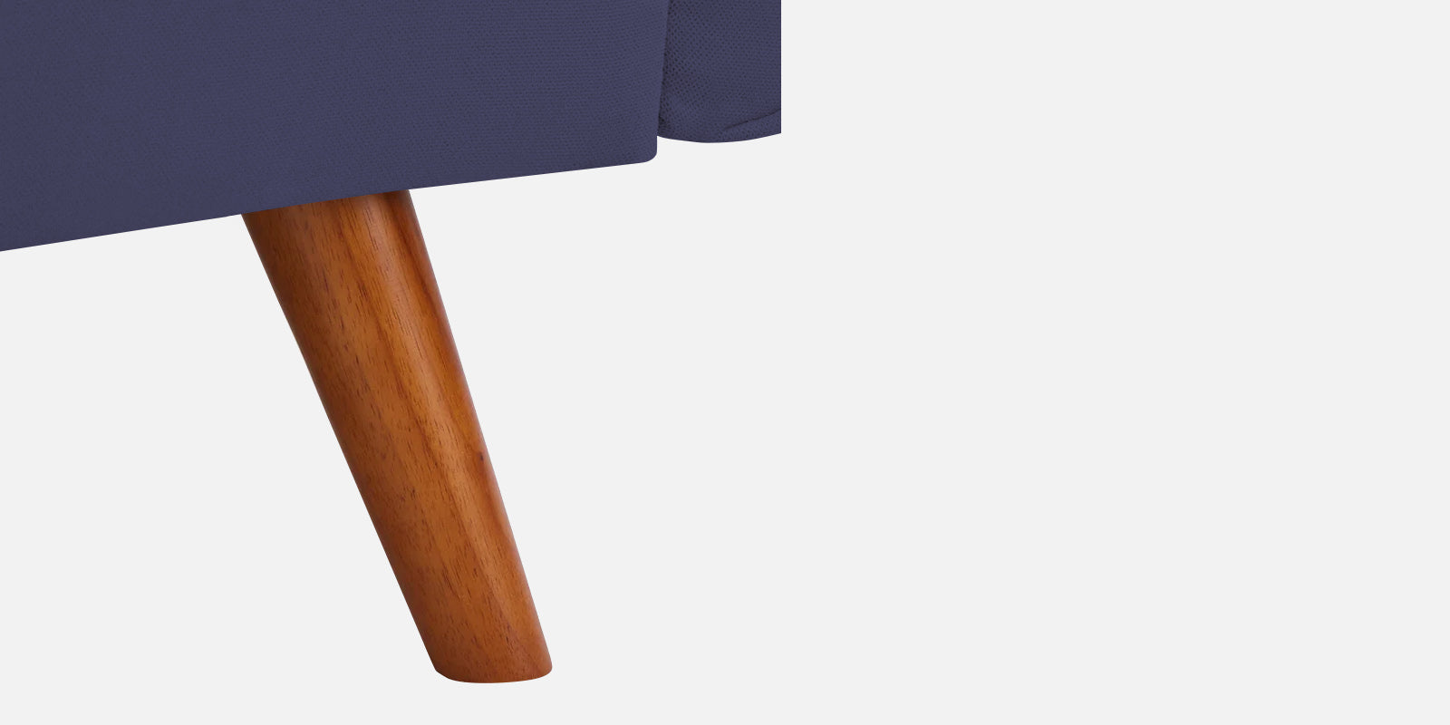 Melano Fabric 3 Seater Convertible Sofa Cum Bed In Slate Blue Colour - Febonic Living