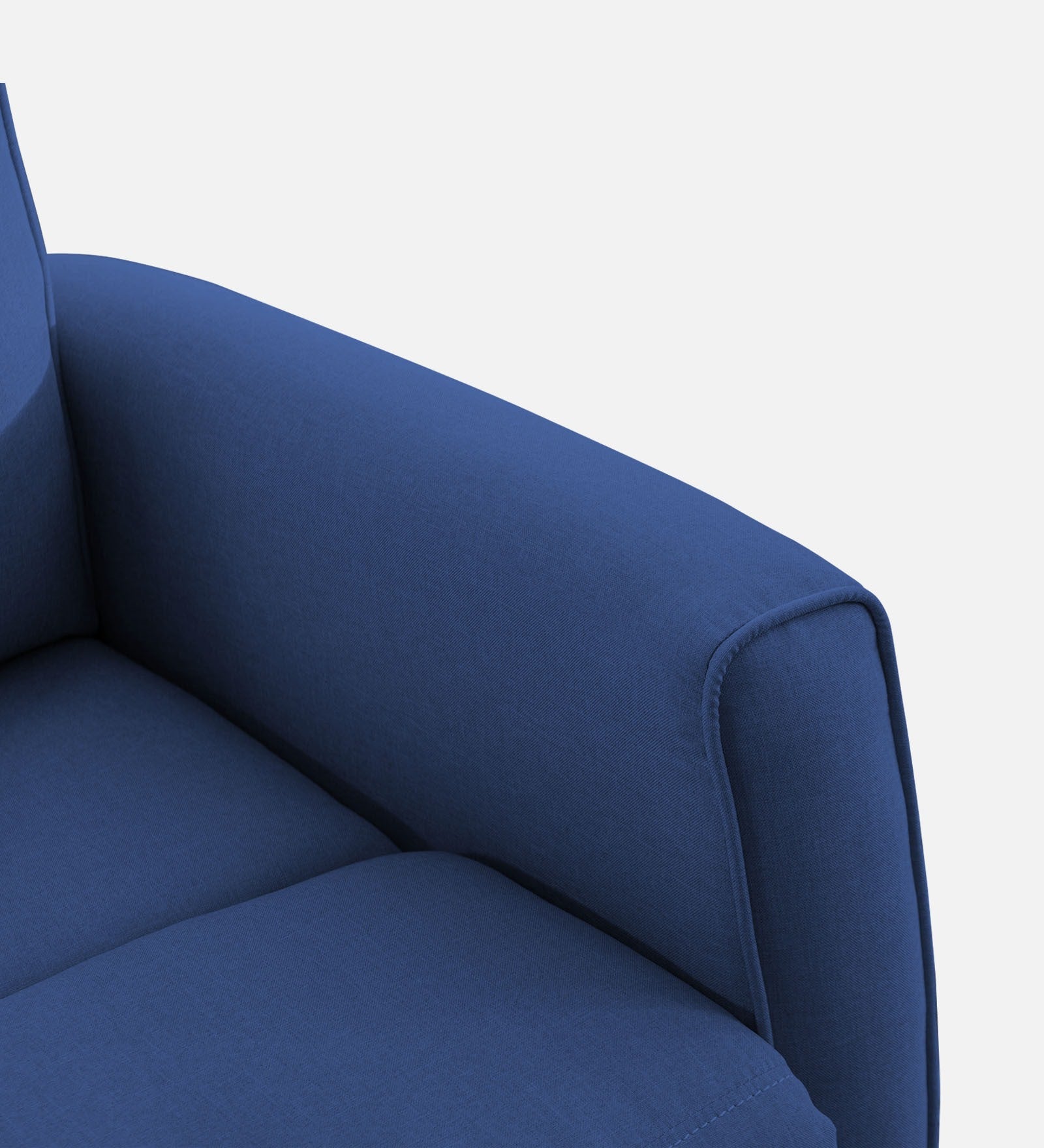 Logan Fabric 1 Seater Manual Recliner In Light Blue Colour - Febonic Living