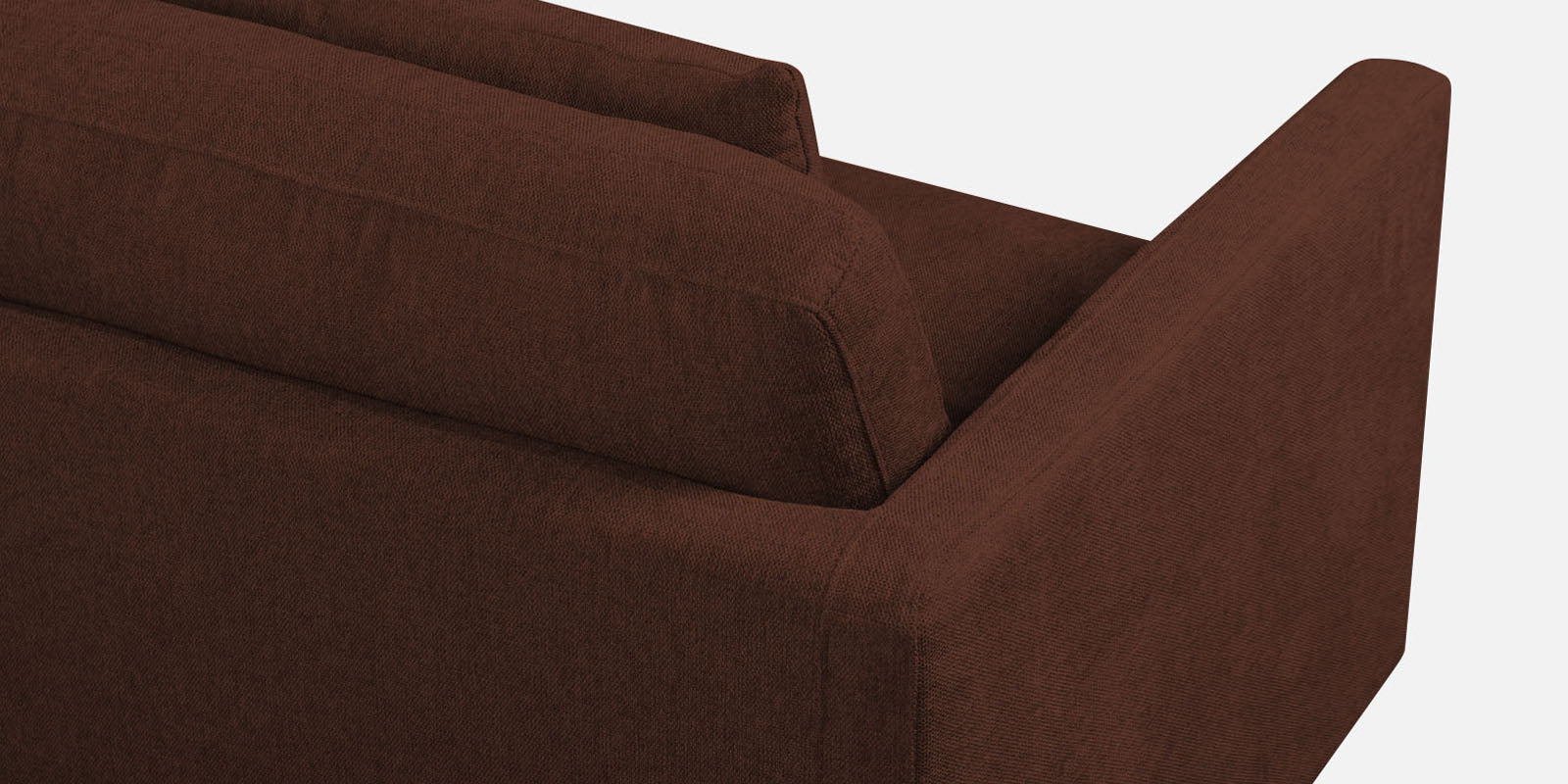 Kera Fabric 3 Seater Sofa In Coffee Brown Colour - Febonic Living