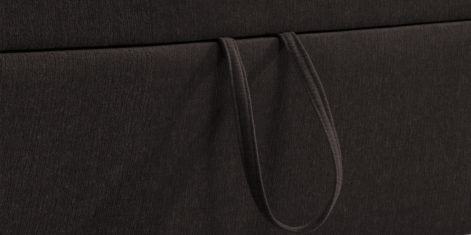 Kara Fabric 3 Seater Pull Out Sofa Cum Bed In Cara Brown Colour - Febonic Living