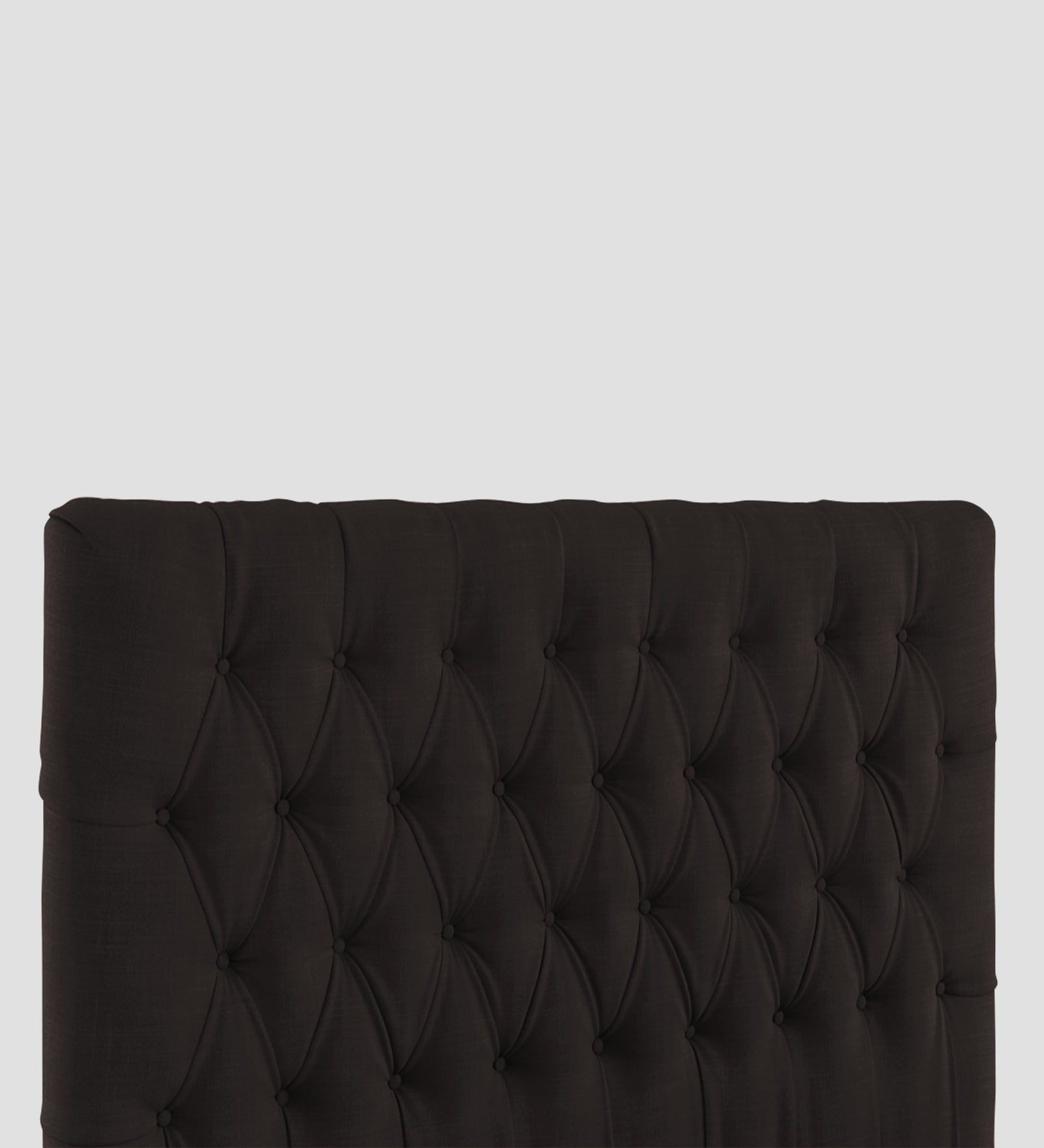 Isko Fabric King Size Bed In Cara Brown Colour With Storage Box - Febonic Living