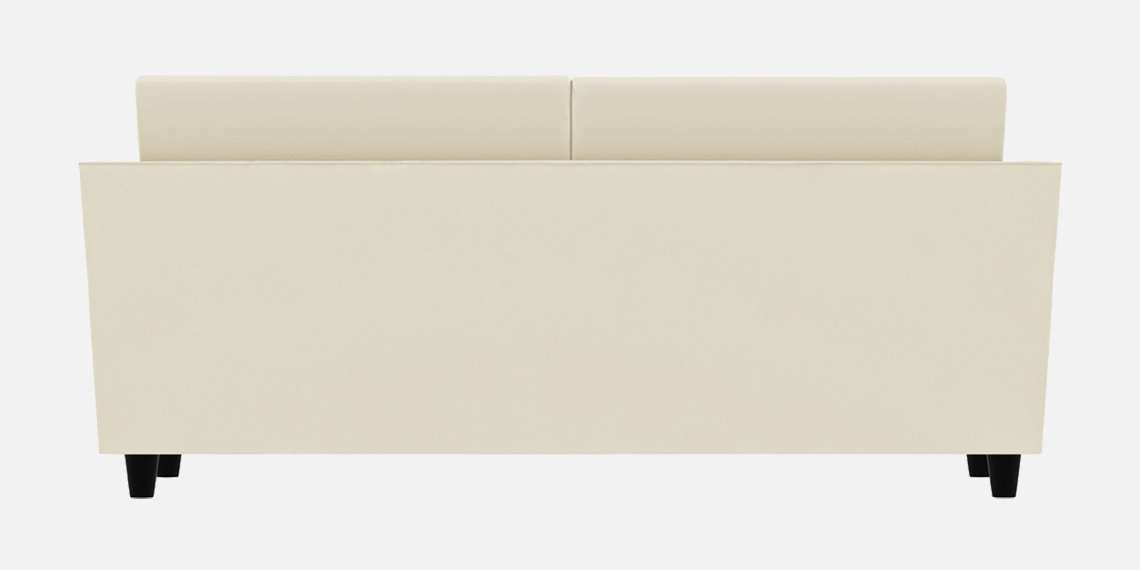 Bristo Velvet 3 Seater Sofa In warm white Colour With Storage - Febonic Living