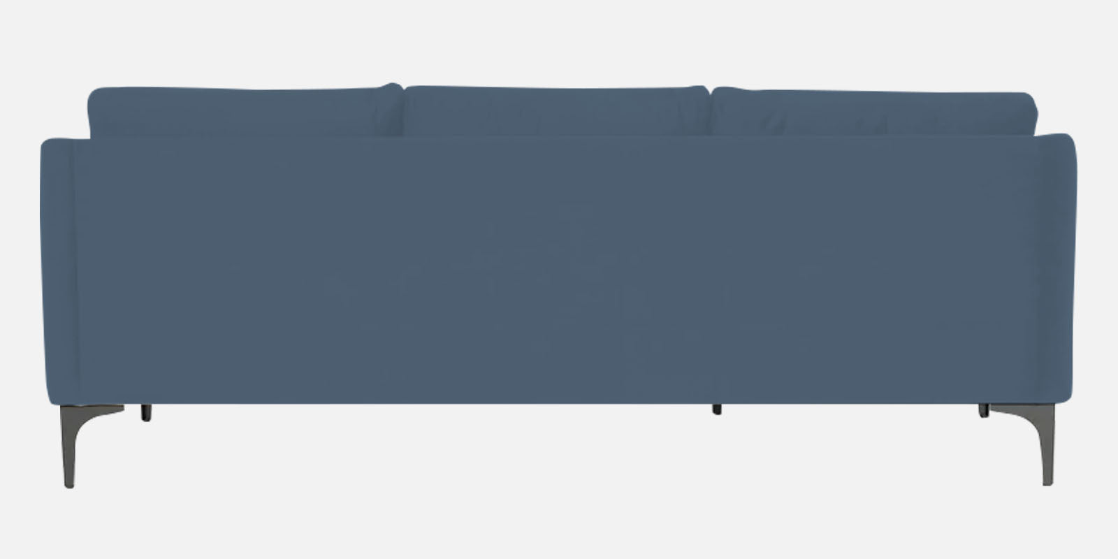 Haru Fabric RHS Sectional Sofa (2+Lounger) In Oxford Blue Colour - Febonic Living