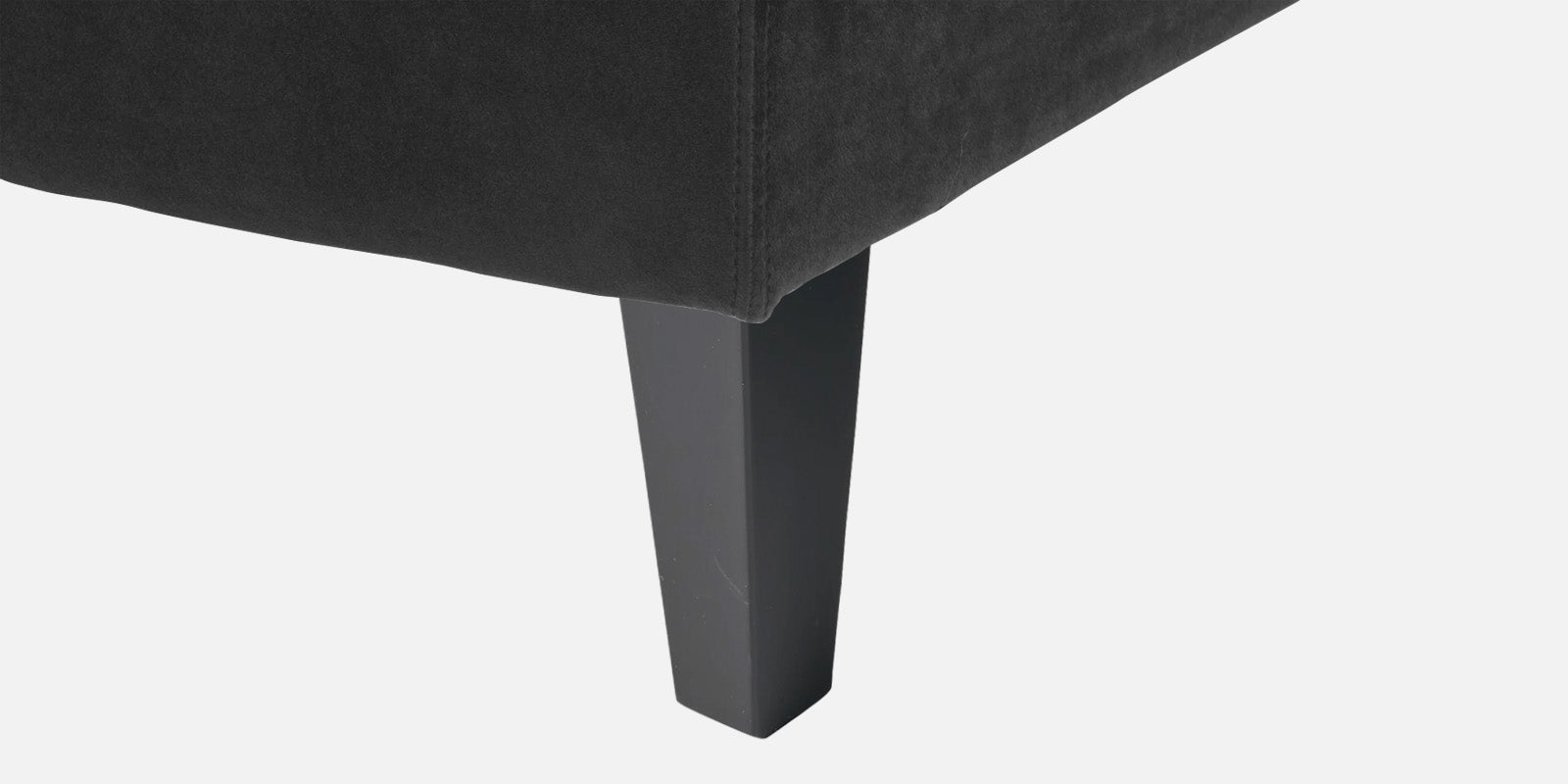 Jones Velvet LHS Sectional Sofa (3+Lounger) In Hory Grey Colour - Febonic Living