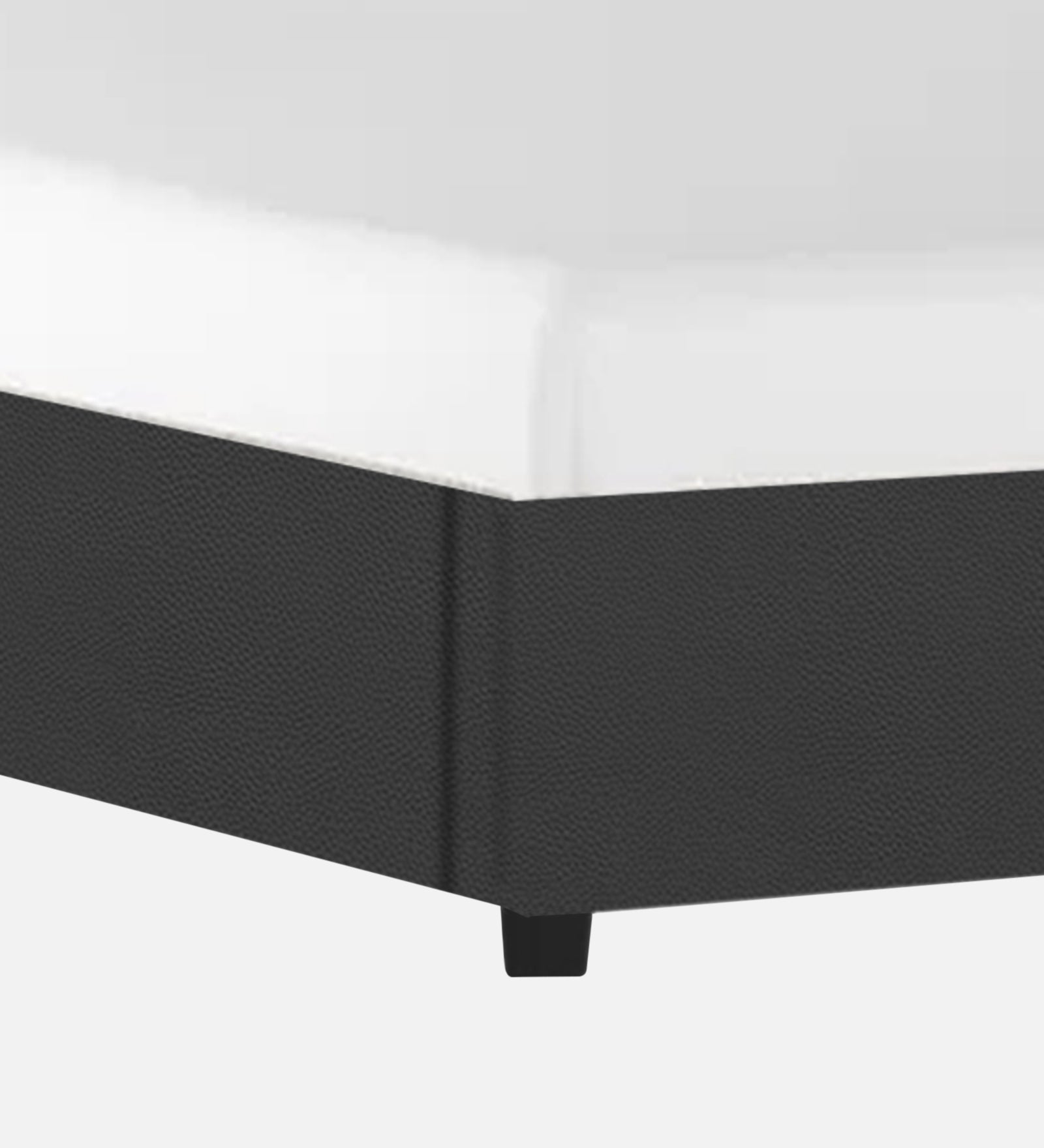 Alina Leatherette King Size Bed In Grey Colour - Febonic Living