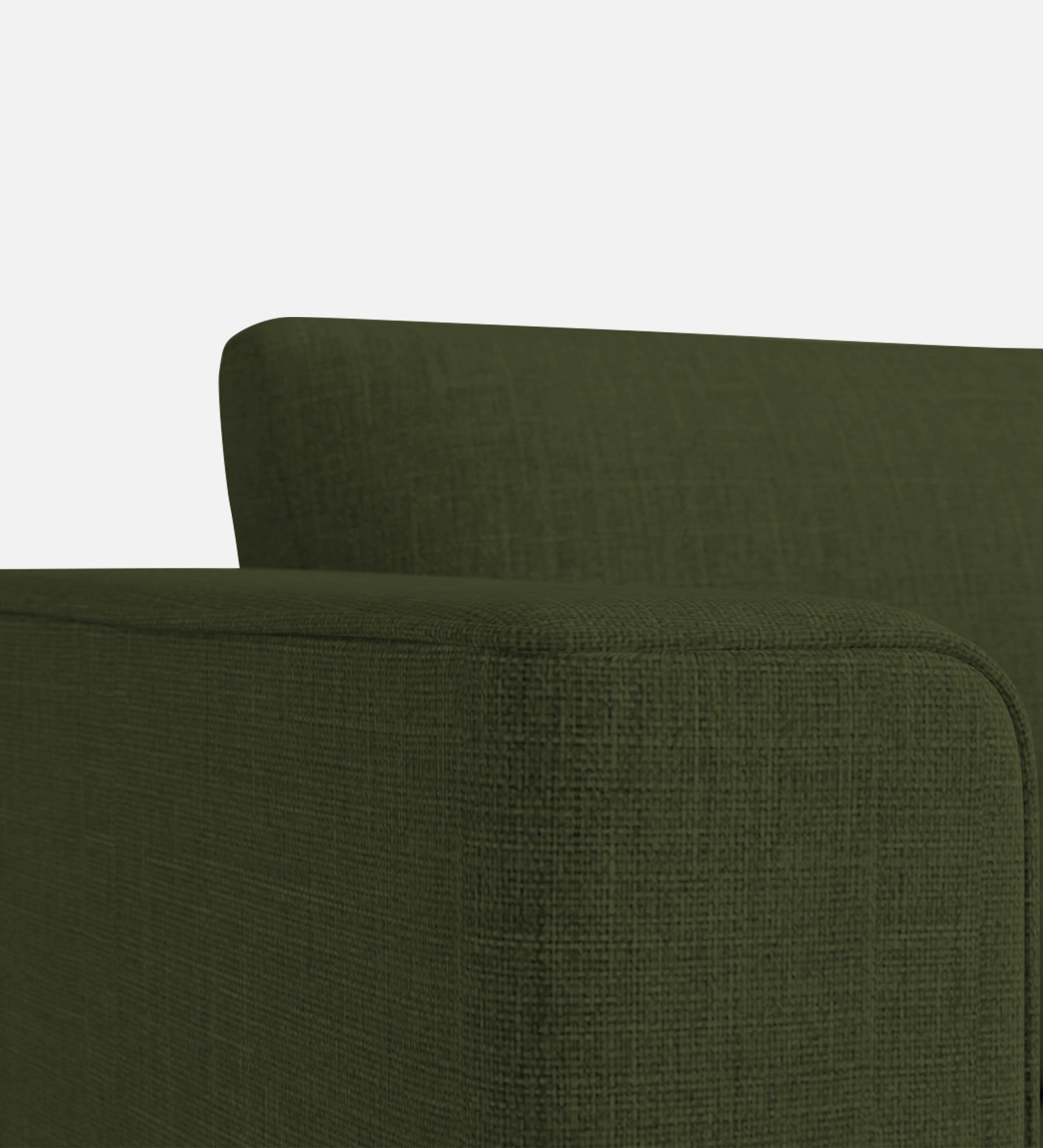 Kenia Fabric 1 Seater Foldable Sofa Cum Bed In Olive Green Colour - Febonic Living