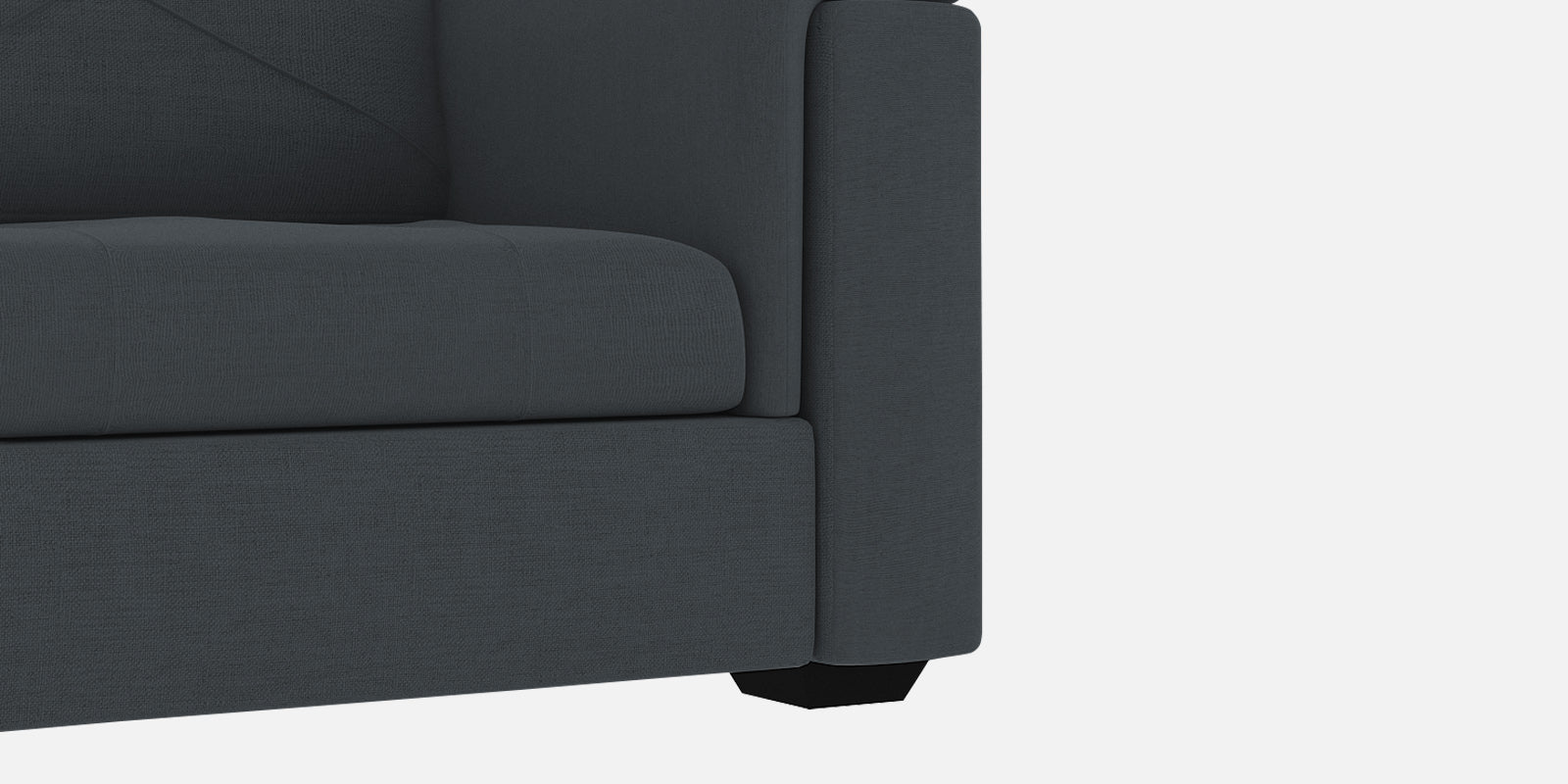 Andres Fabric 2 Seater Sofa In Dub Grey Colour - Febonic Living