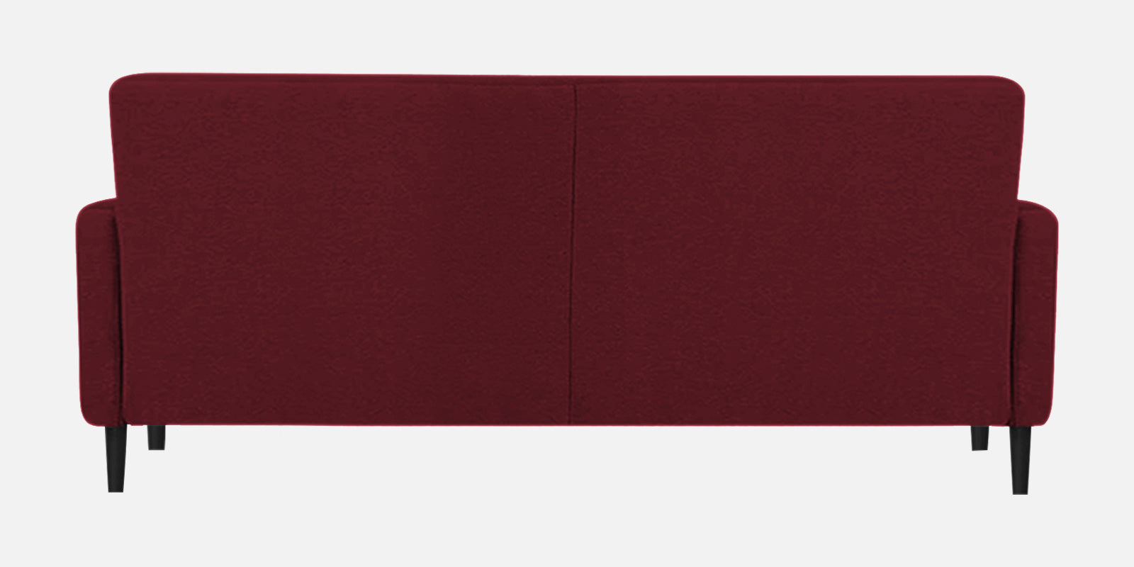 Marq Fabric 3 Seater Sofa In Blood Maroon Colour - Febonic Living