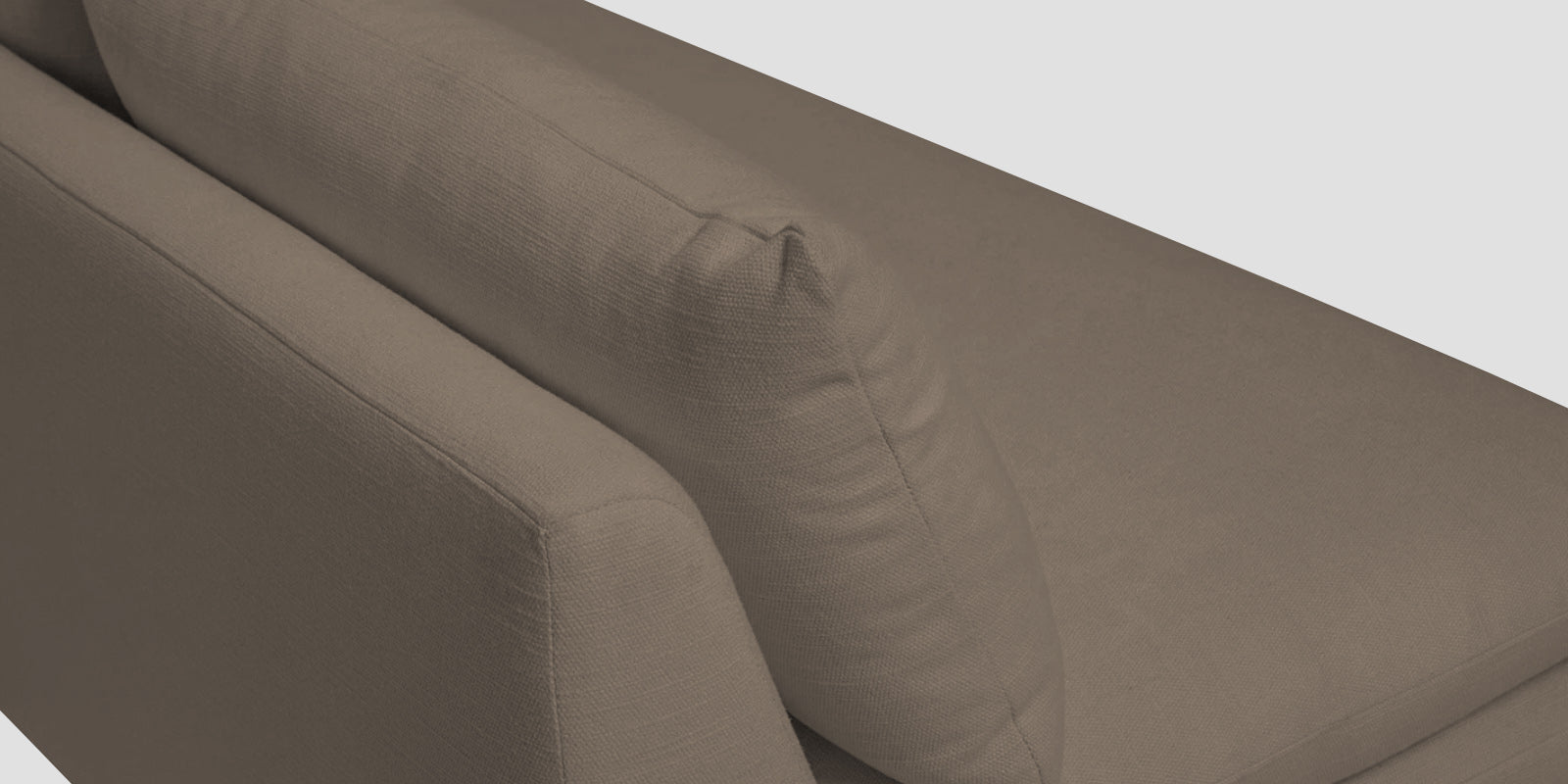 Azura Fabric 3 Seater Sofa In Hazel Beige Colour - Febonic Living