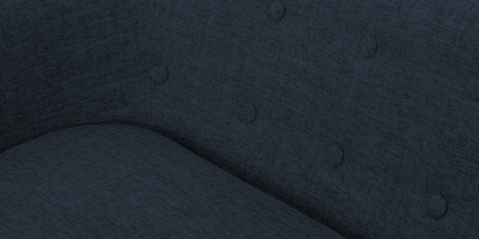Casper Fabric 2 Seater Sofa In Denim Blue Colour - Febonic Living