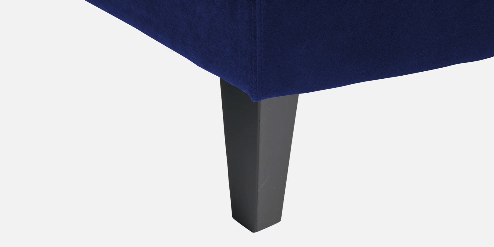 Jones Velvet RHS Sectional Sofa (3+Lounger) In Imperial Blue Colour - Febonic Living