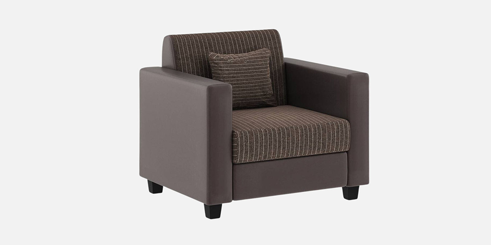 Baley Fabric 3+2+1 Sofa Seater Sofa in Lama Brown Colour - Febonic Living