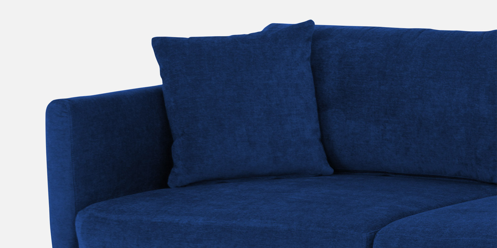 Northern Fabric LHS Sectional Sofa (3+Lounger) In Royal blue Colour - Febonic Living