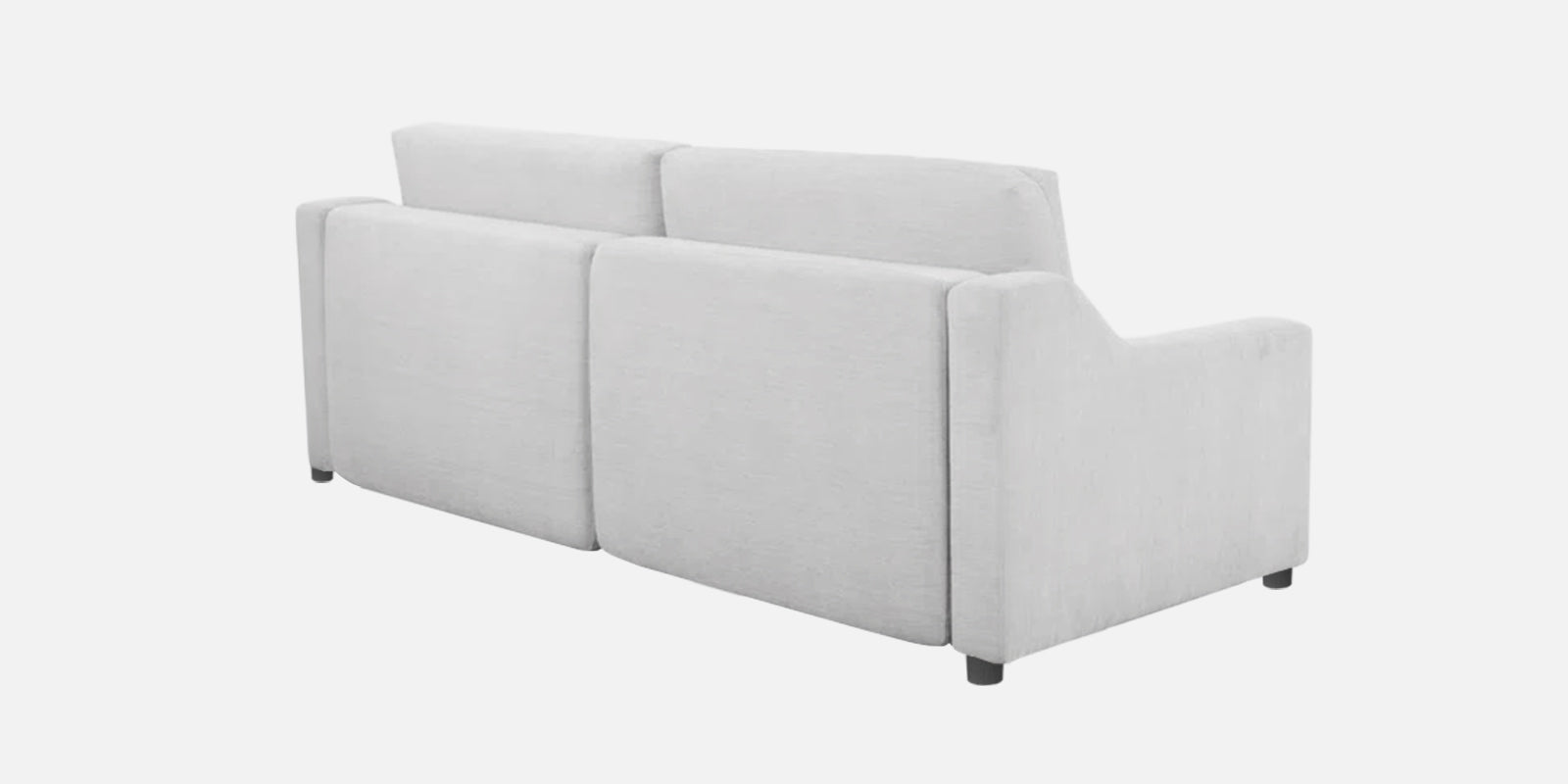Gabby Fabric 3 Seater Pull Out Sofa Cum Bed In Lit Grey Colour - Febonic Living