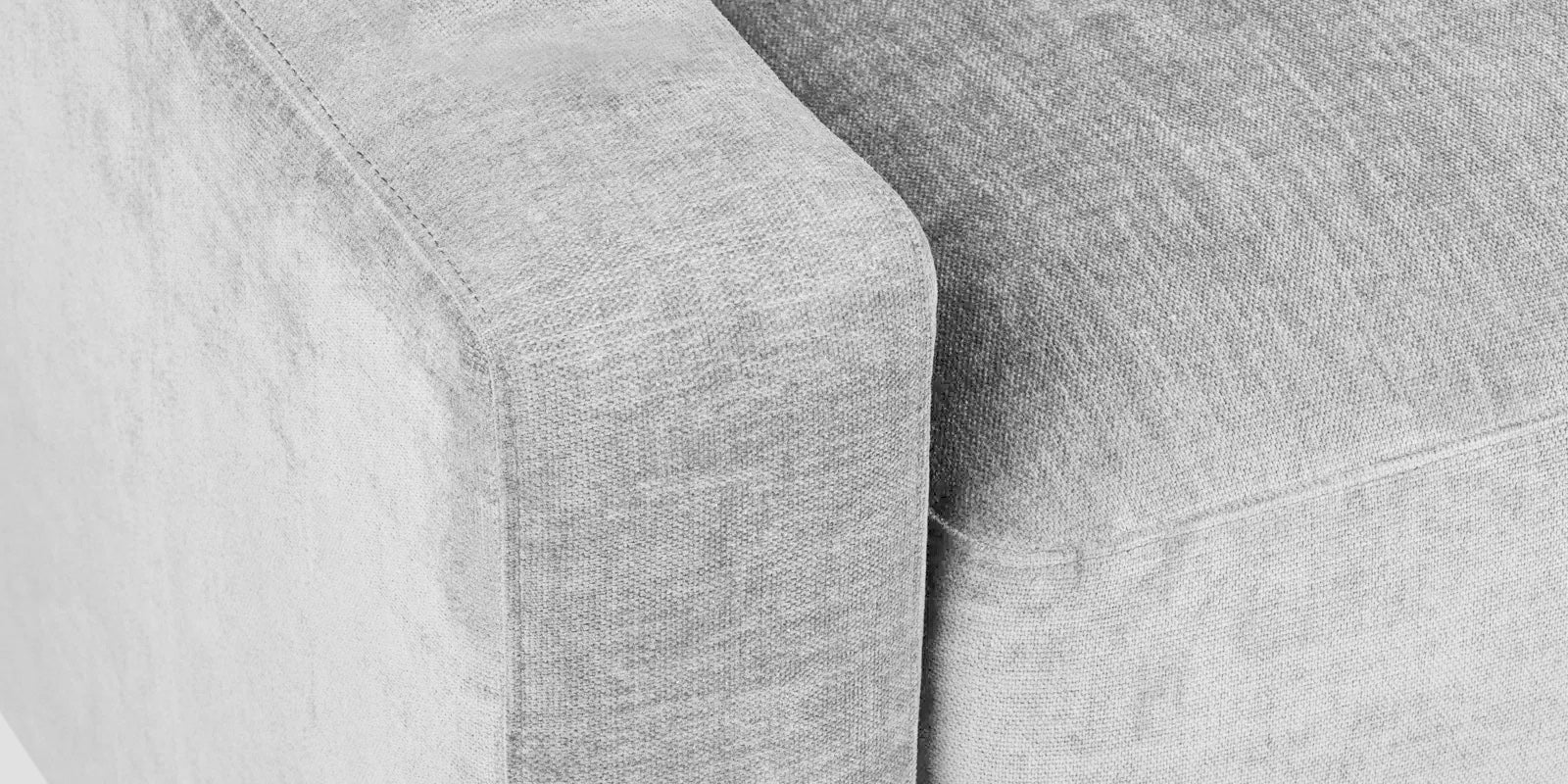 Dara Fabric 2 Seater Sofa In Lit Grey Colour - Febonic Living