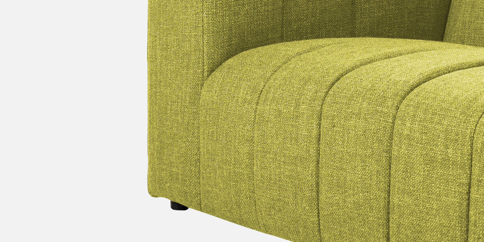 Lara Fabric 2 Seater Sofa In Parrot Green Colour - Febonic Living