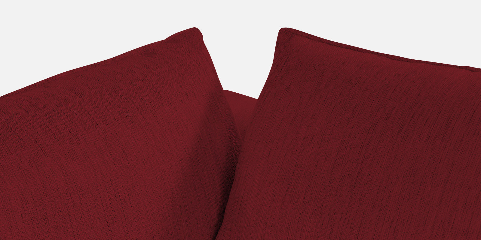 Ziggy Fabric RHS Sectional Sofa (3+Lounger) In Chilli Red Colour - Febonic Living
