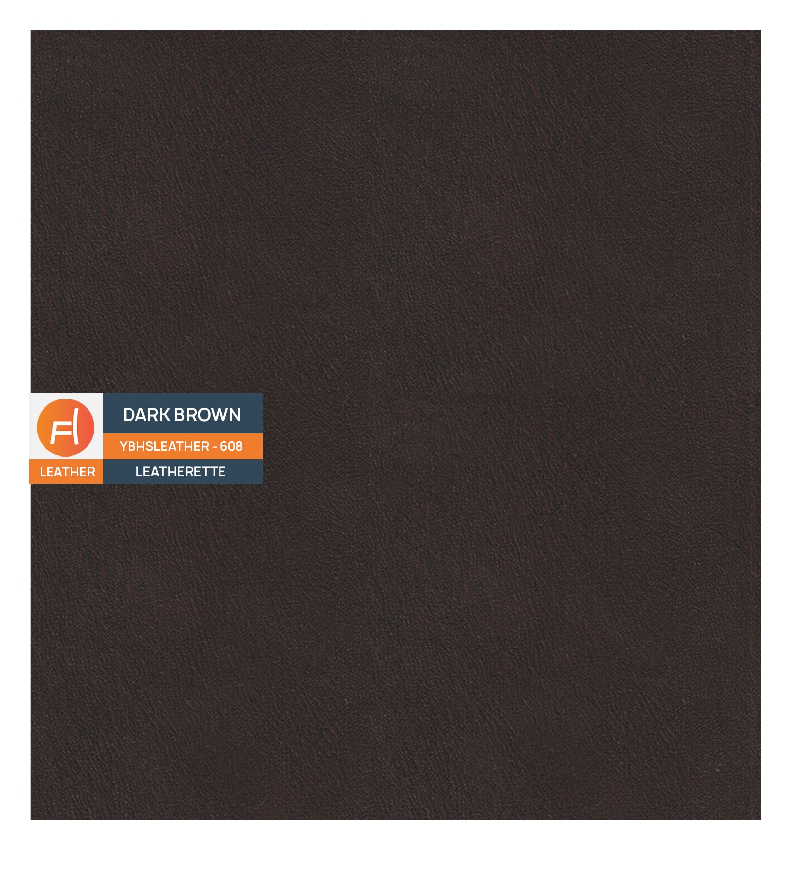 Baley Leatherette 1 Seater Sofa In Dark Brown Colour - Febonic Living