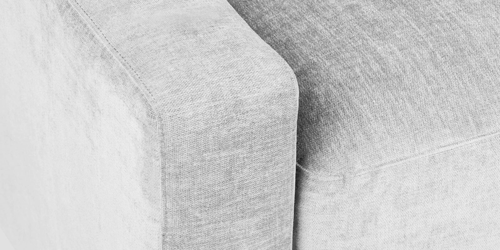 Dara Fabric 3 Seater Sofa In Lit Grey Colour - Febonic Living
