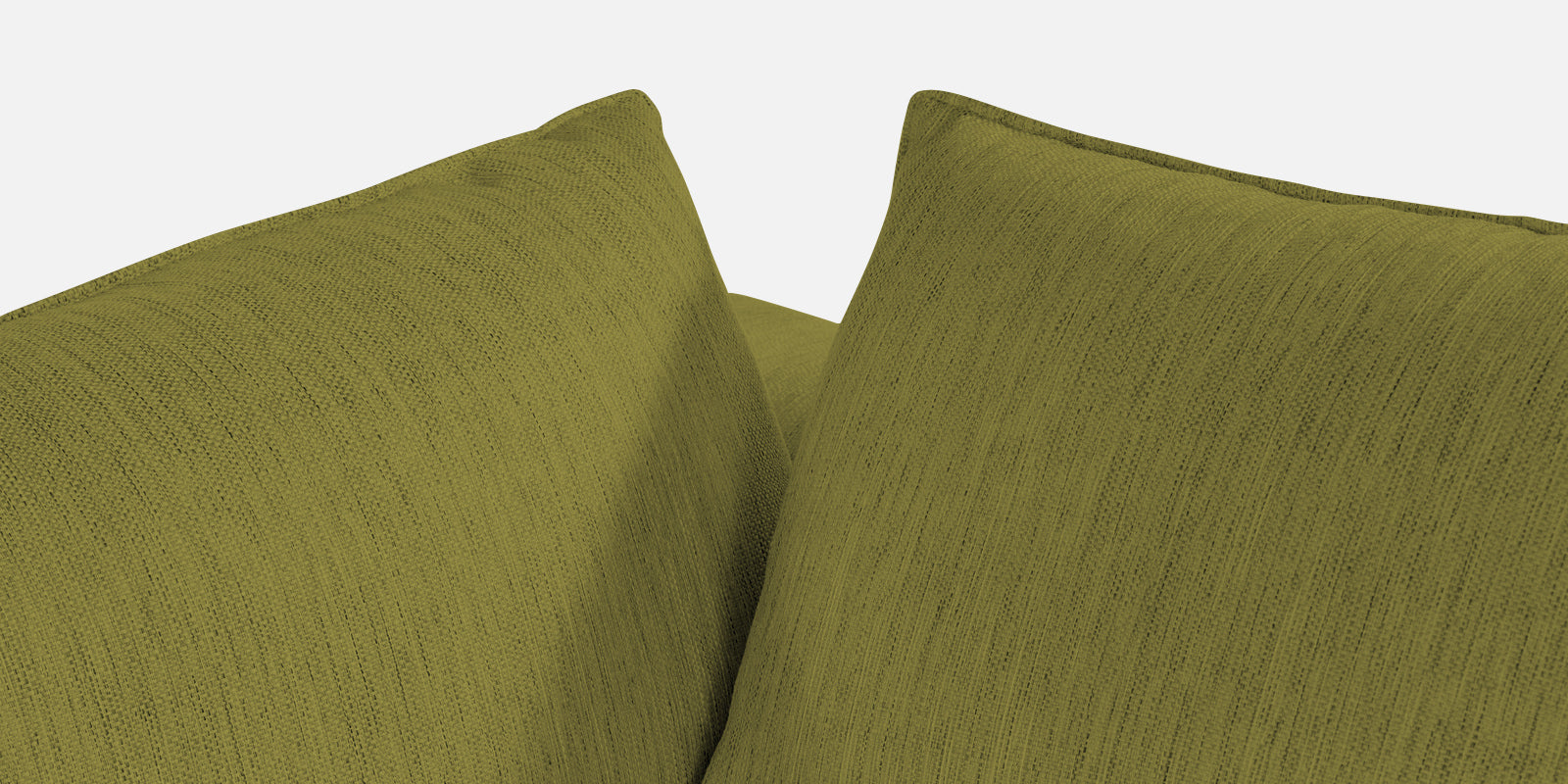 Ziggy Fabric RHS Sectional Sofa (3+Lounger) In Kelly Green Colour - Febonic Living