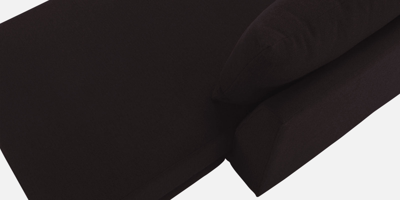 Ira Fabric RHS 6 Seater Convertible Sofa Cum Bed In Cara Brown Colour - Febonic Living