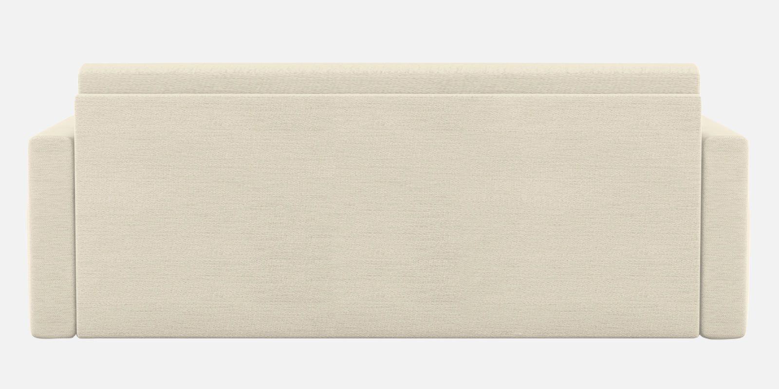 River Fabric 3 Seater Pull Out Sofa Cum Bed In ivory cream Colour - Febonic Living