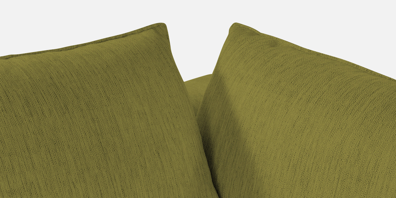 Ziggy Fabric LHS Sectional Sofa (3+Lounger) In Kelly Green Colour - Febonic Living