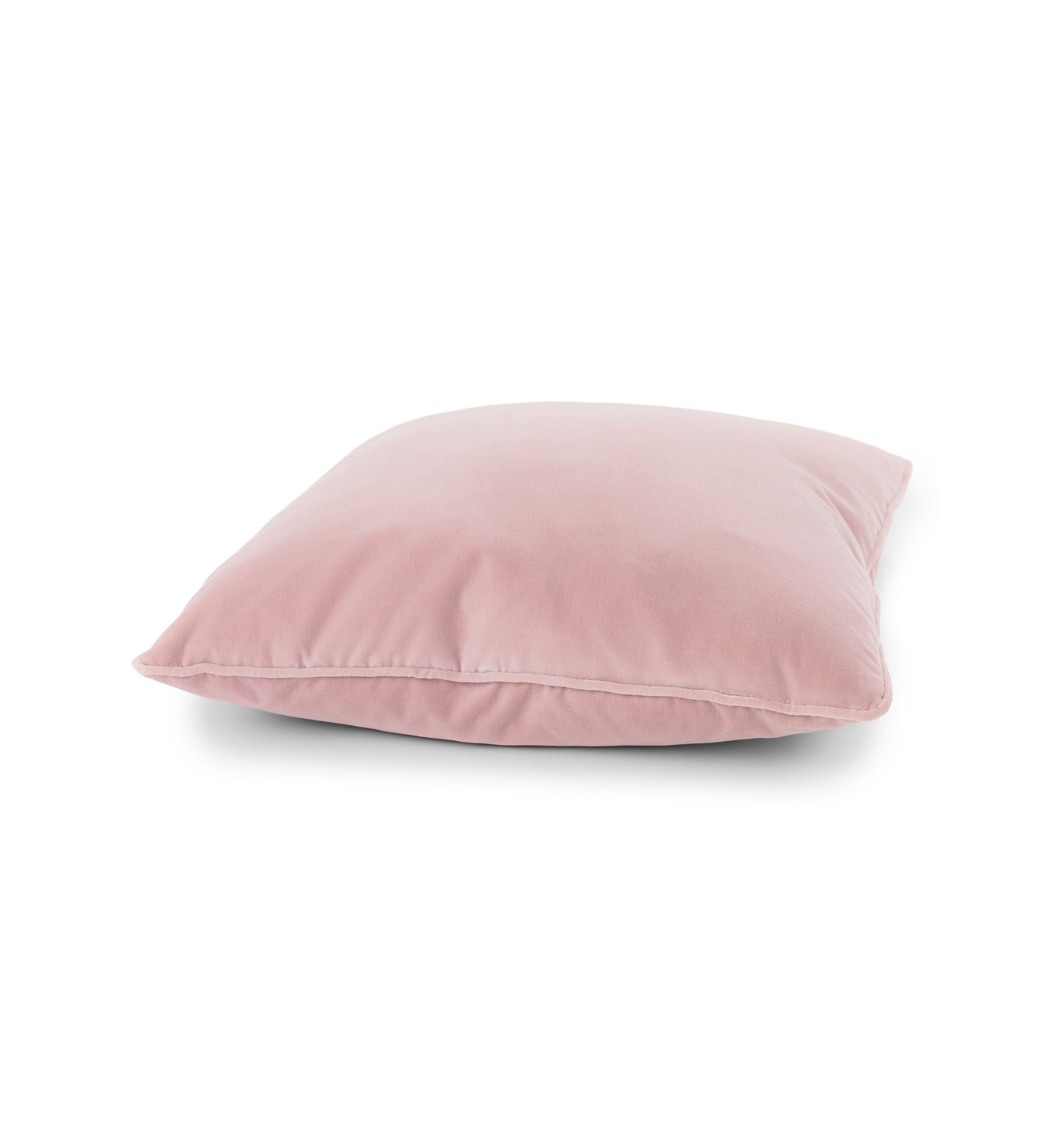 Lucca Velvet 20x20 inches Cushion + Covers (Pack of 2) In Millennial pink Colour - Febonic Living