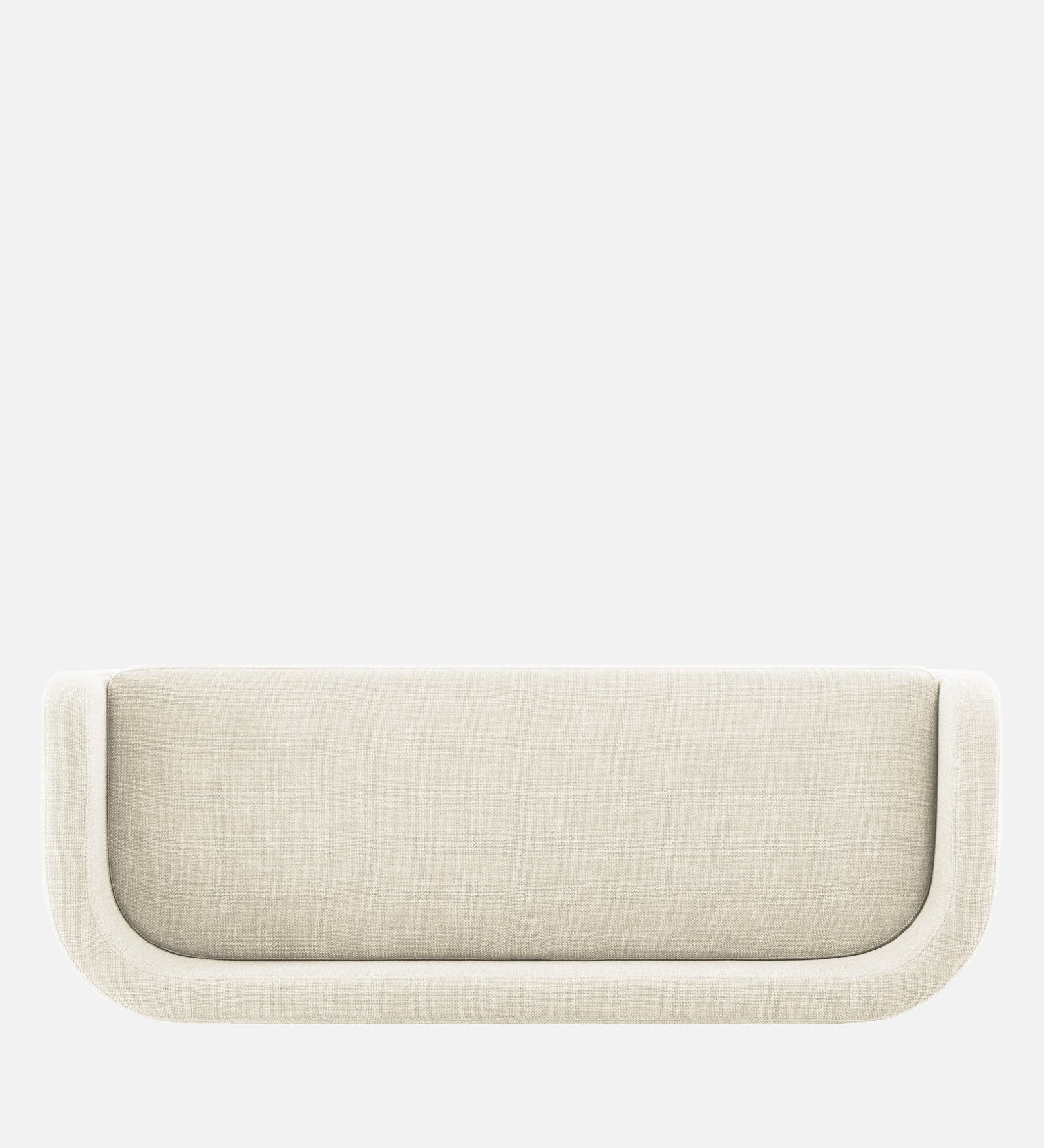 Cooper Fabric Storage Bench In Ivory Cream Colour - Febonic Living
