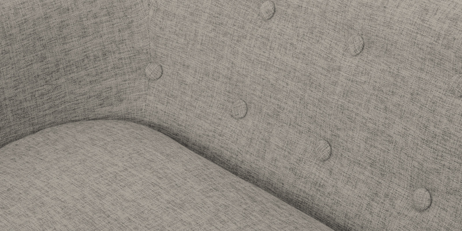 Casper Fabric 2 Seater Sofa In Ash Grey Colour - Febonic Living