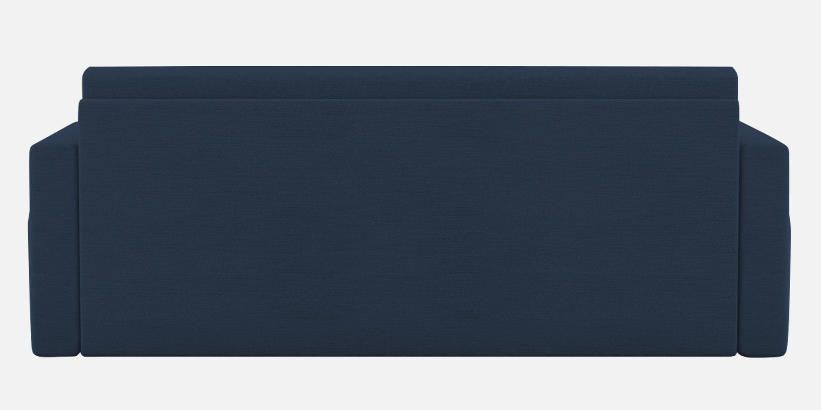 River Fabric 3 Seater Pull Out Sofa Cum Bed In Denim Blue Colour - Febonic Living