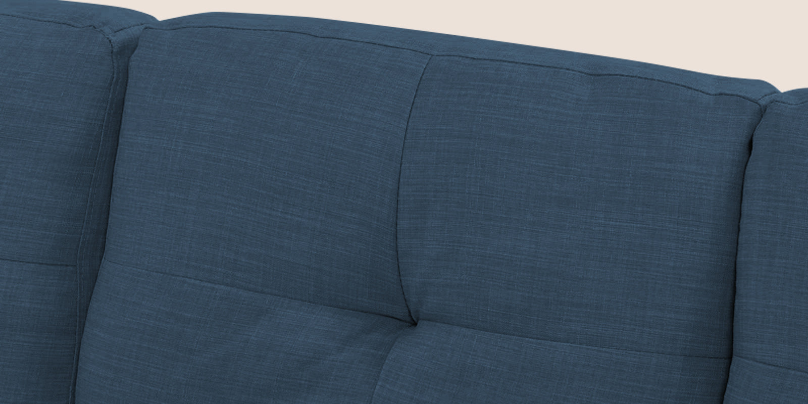 Jody Fabric 3 Seater Pull Out Sofa Cum Bed In Light Blue Colour With Storage - Febonic Living