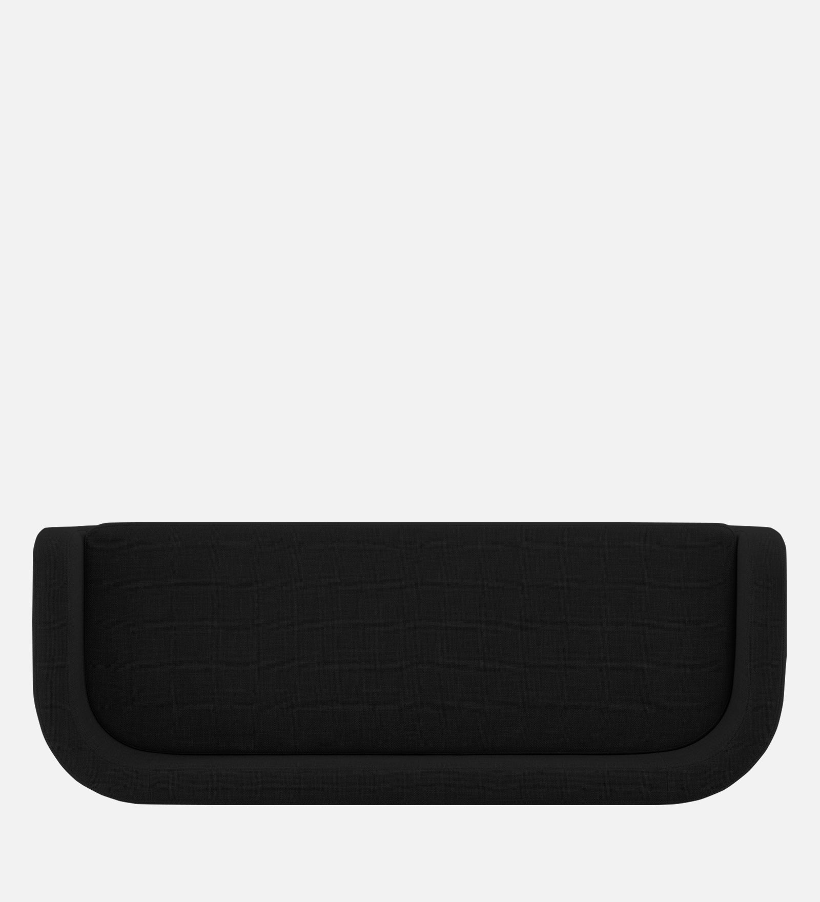 Cooper Fabric Storage Bench In Zed Black Colour - Febonic Living