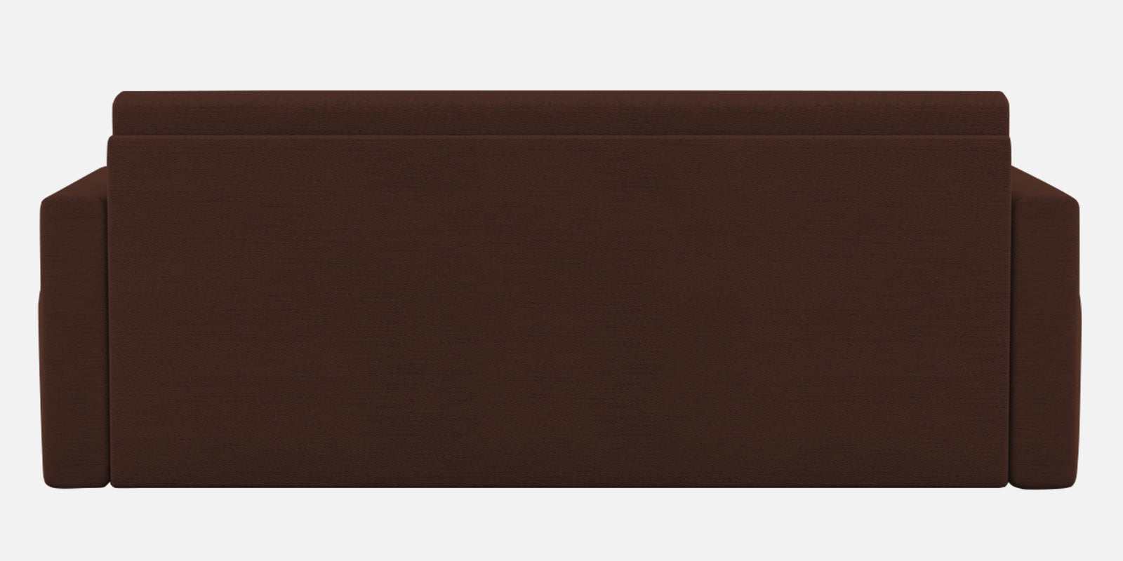 River Fabric 3 Seater Pull Out Sofa Cum Bed In Coffee Brown Colour - Febonic Living