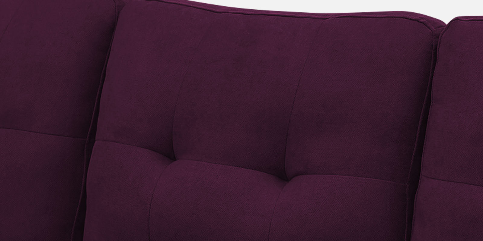 Thomas Fabric RHS Sectional Sofa (2+Lounger) In Greek Purple Colour - Febonic Living