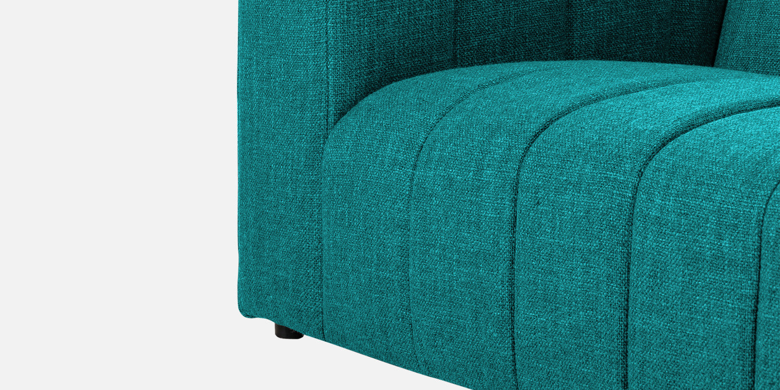 Lara Fabric 3 Seater Sofa in Sea Green Colour