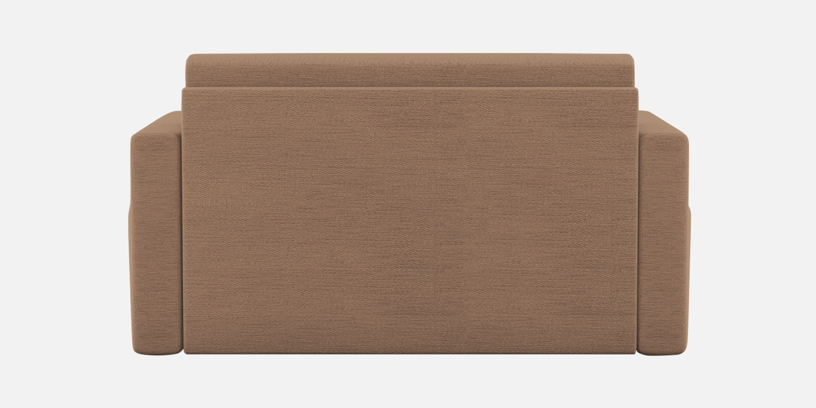 River Fabric 2 Seater Pull Out Sofa Cum Bed In Cookie Beige Colour - Febonic Living