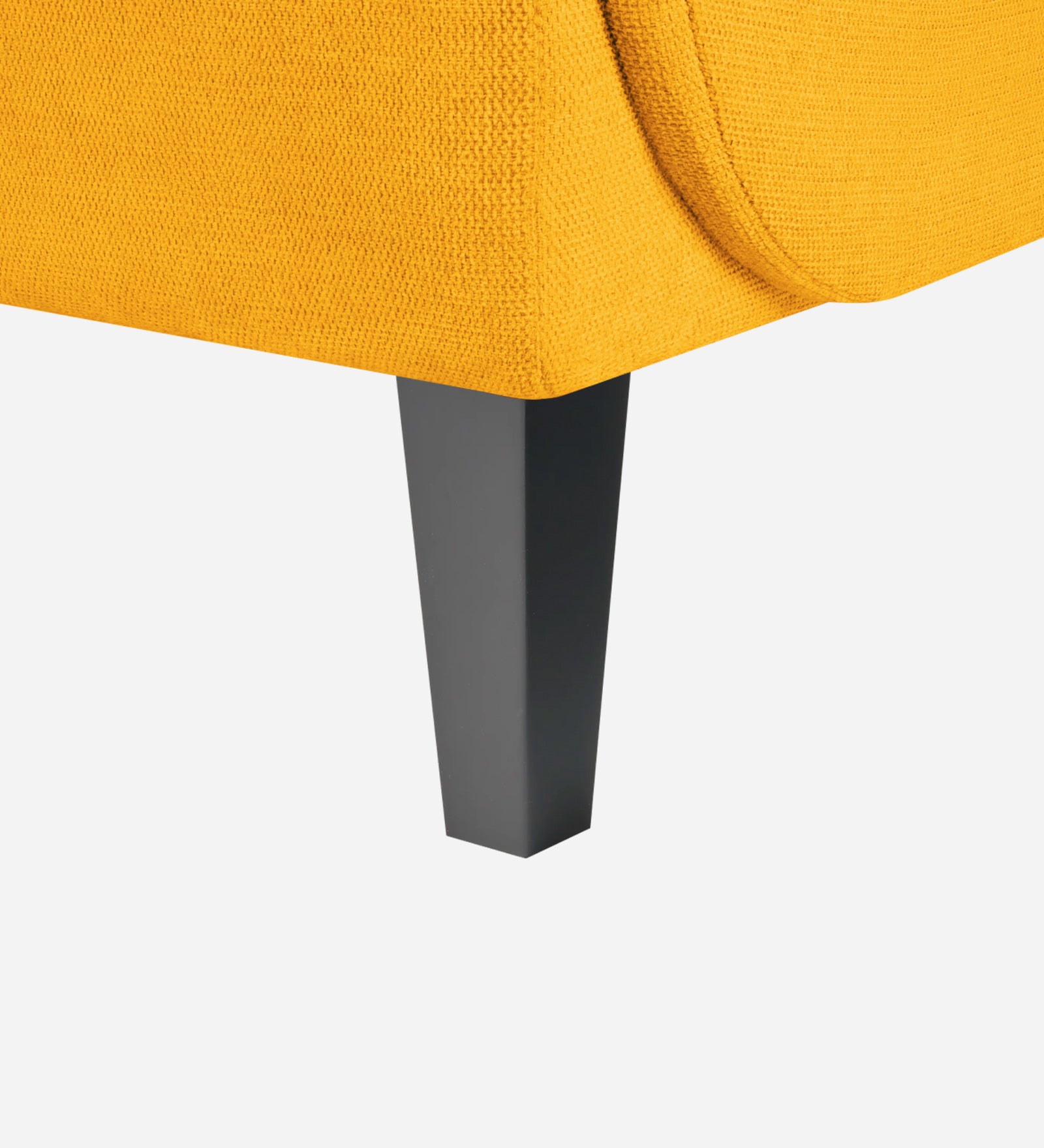 Siddy Fabric 1 Seater Sofa In Bold Yellow Colour - Febonic Living